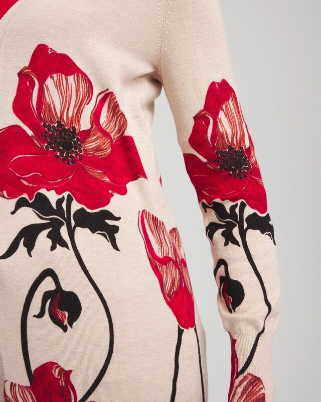 Ella Floral Cardigan Sweater - image 4